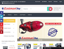 Tablet Screenshot of eastmanshop.com
